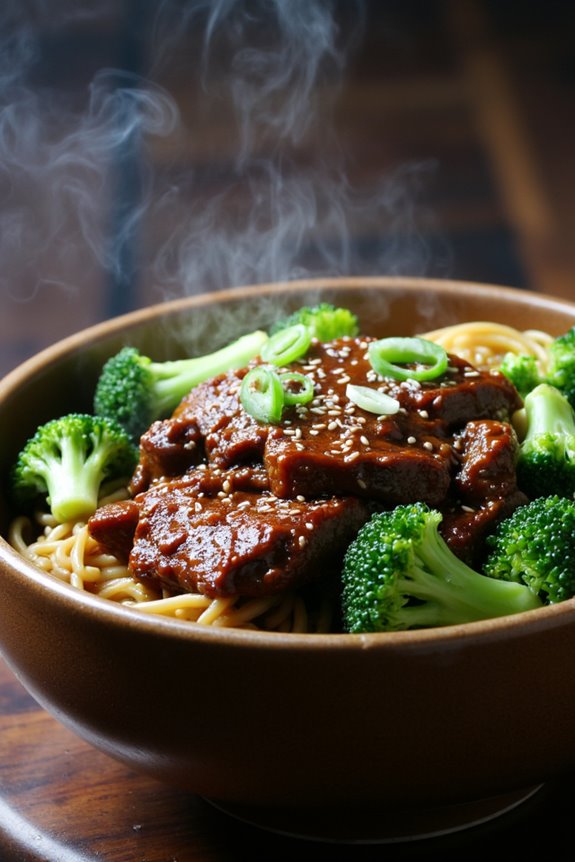 korean beef and broccoli delight