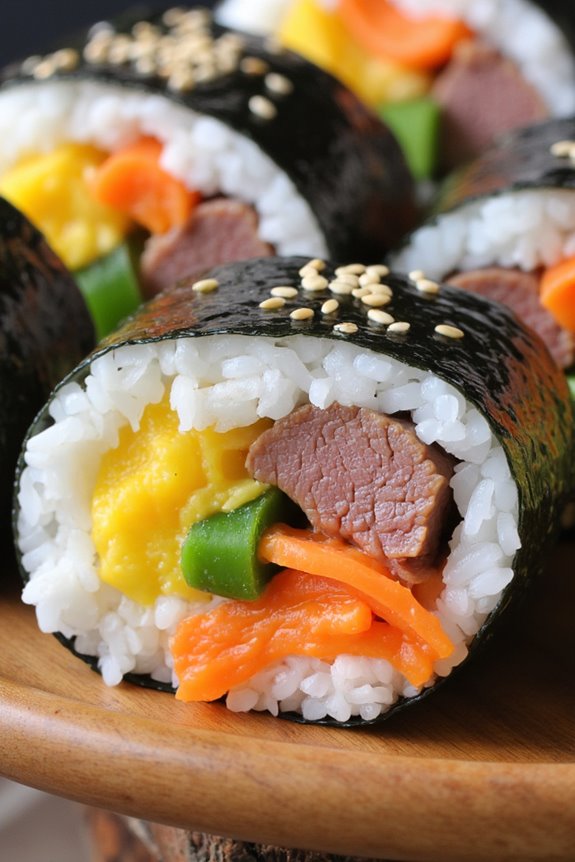 korean sushi rolls recipe