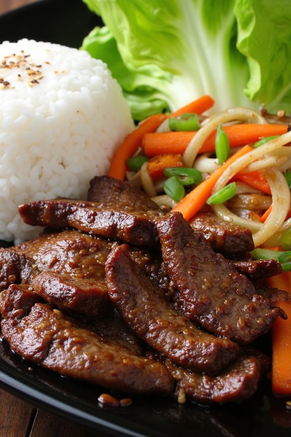 marinated beef stir fry delight