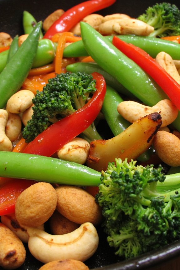 nutritious cashew stir fry