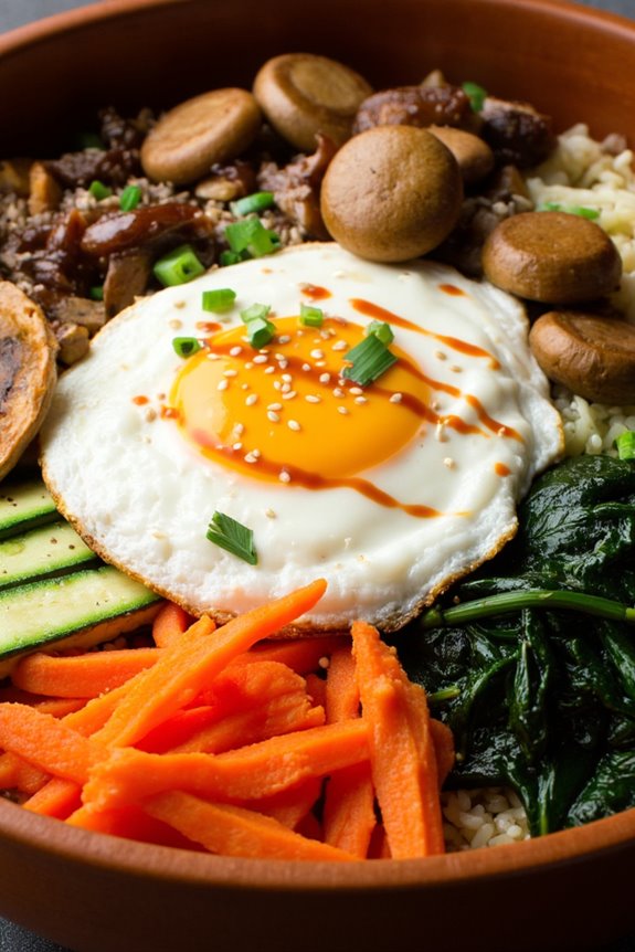 nutritious colorful quinoa dish