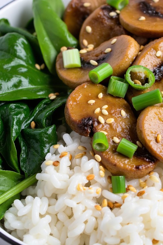 nutritious customizable rice bowl