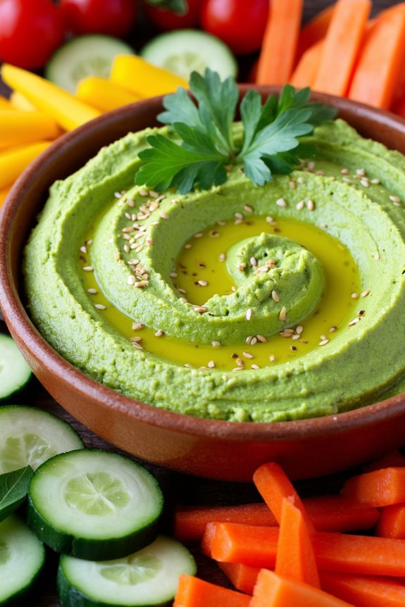 nutritious family friendly edamame spread