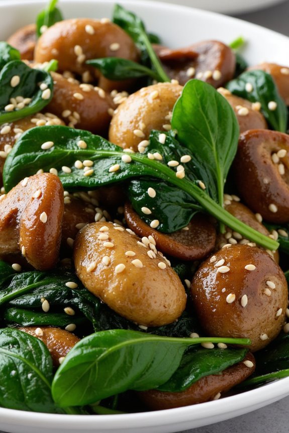 nutritious sesame vegetable stir fry