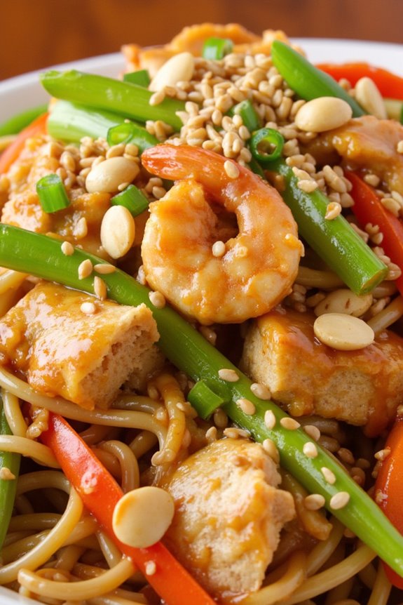 peanut sauce yakisoba delight