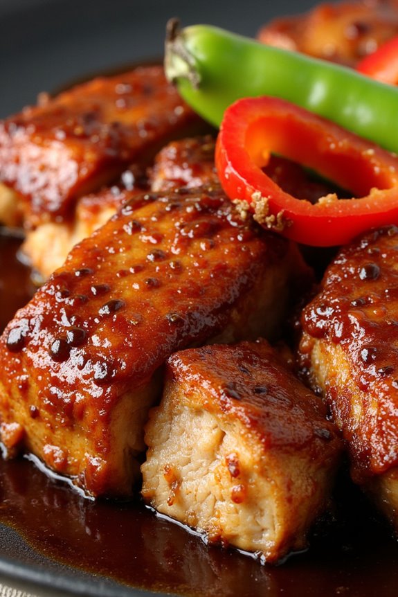 pork belly black bean sauce