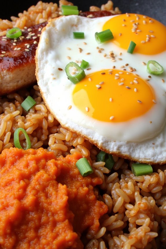 pork belly kimchi fusion