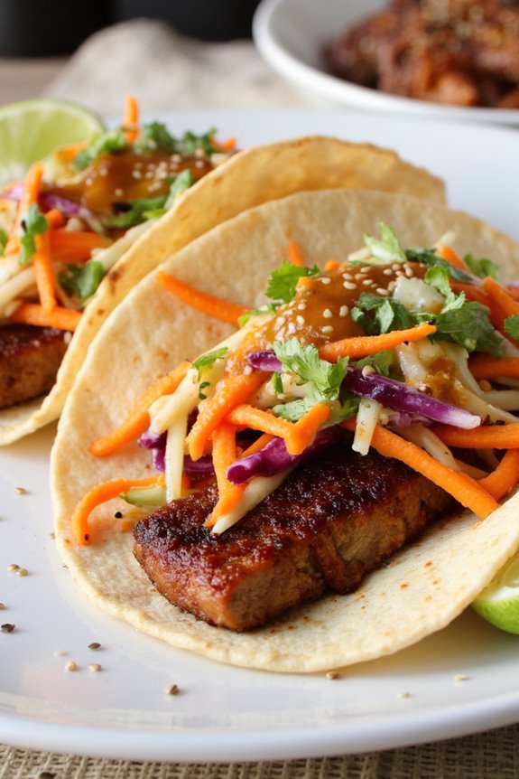 pork belly taco fusion