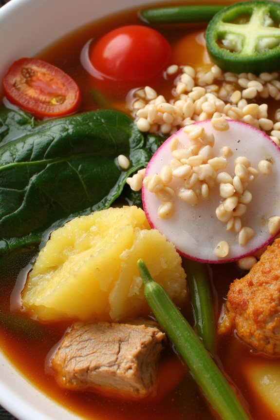 pork soup with pineapple