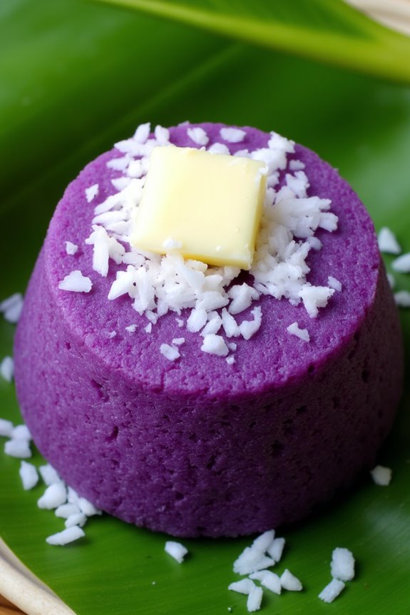 purple rice cake delight