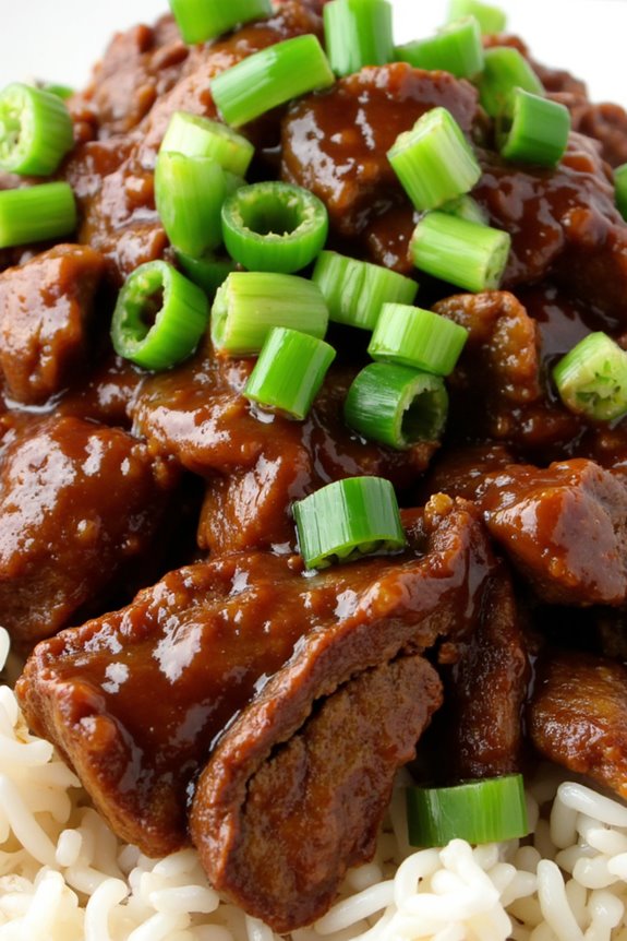 quick and tasty mongolian beef