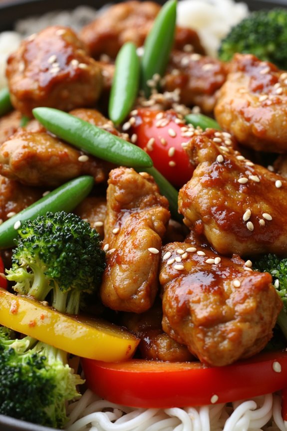 quick flavorful chicken stir fry