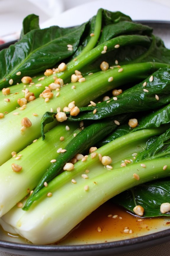 quick nutritious stir fried bok choy