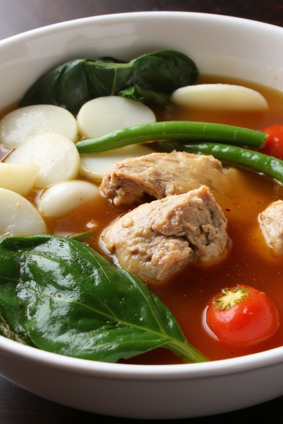 radish based filipino sour soup