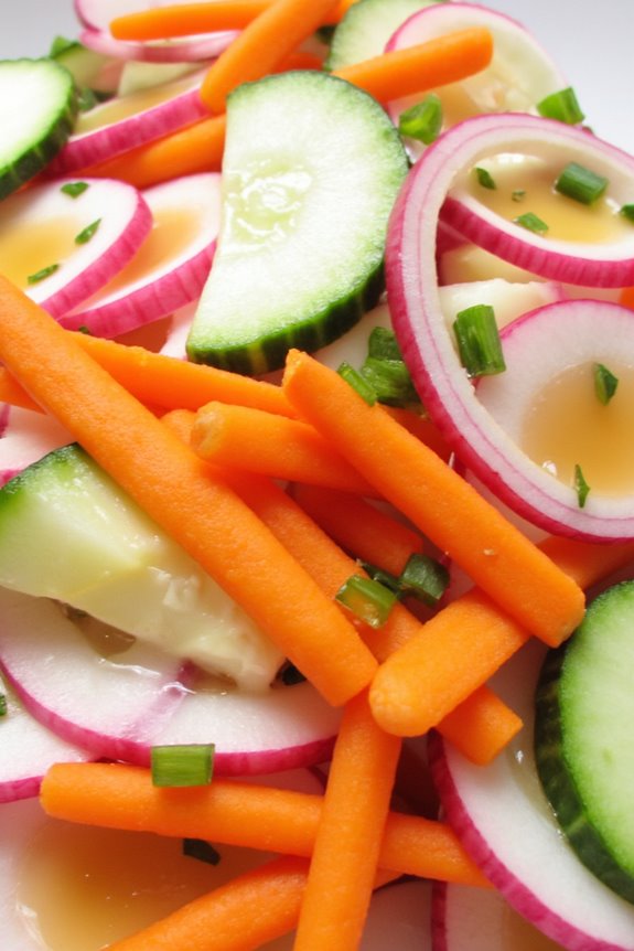 radish salad with versatile flavors
