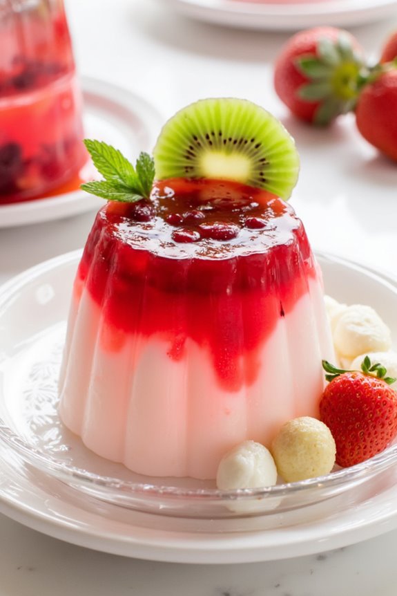 red bean jelly delight