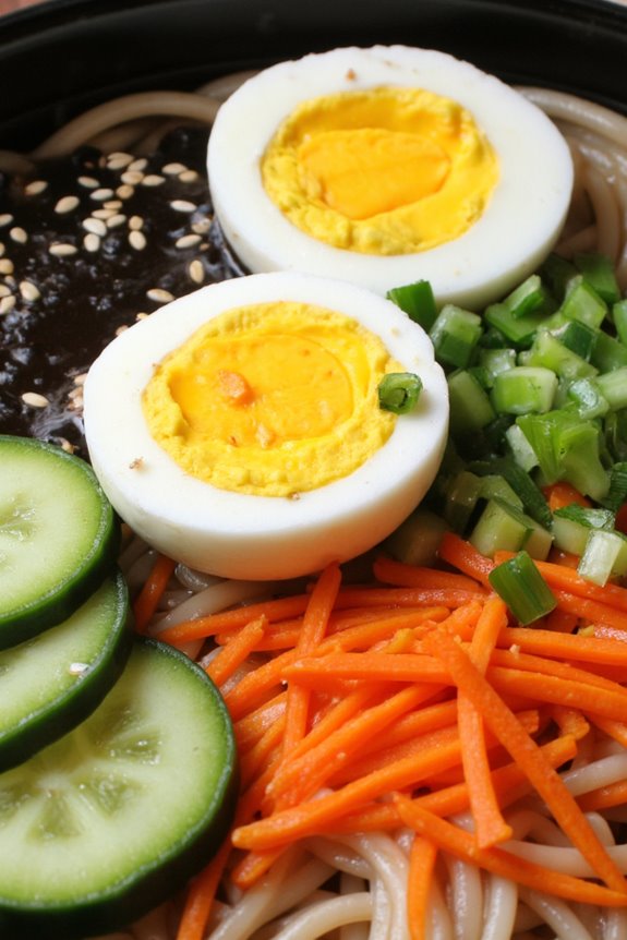 refreshing cold noodle delight