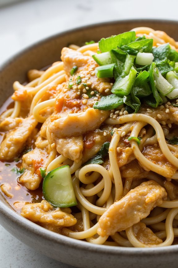 refreshing summer noodle dish