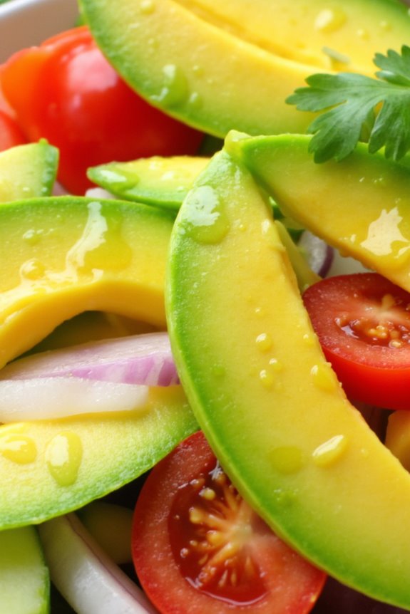 refreshing tangy green salad