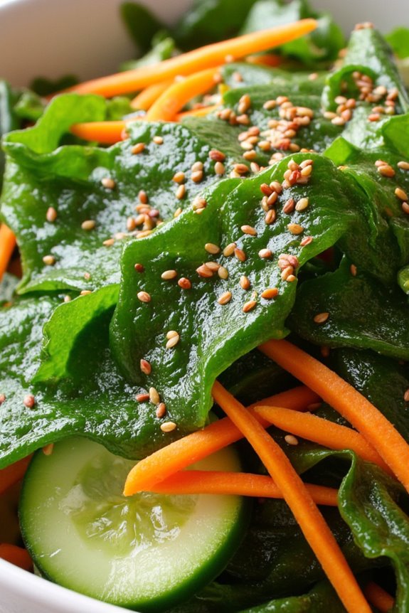 revitalizing korean seaweed salad