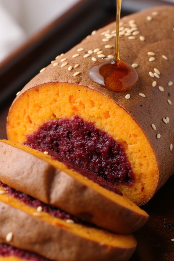 roasted sweet potatoes dessert