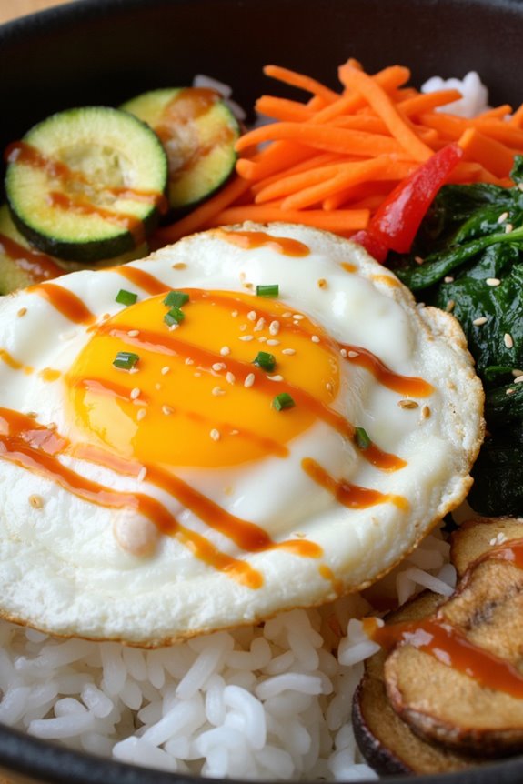 roasted vegetable bibimbap recipe