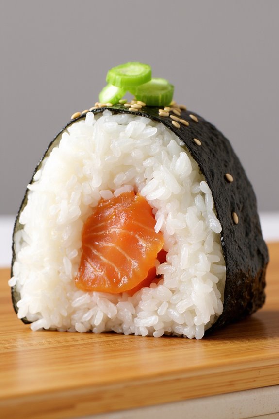 salmon rice balls recipe