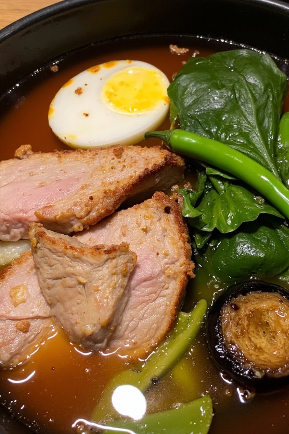 savory and sour soup