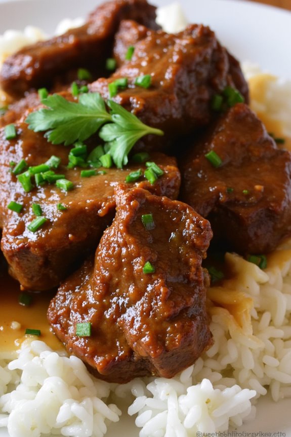 savory garlic beef stir fry