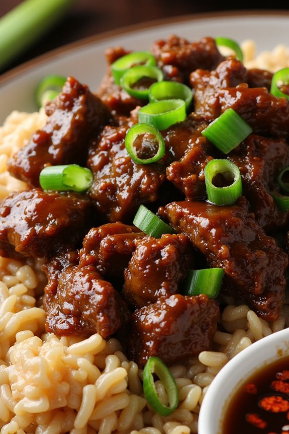 savory mongolian beef recipe