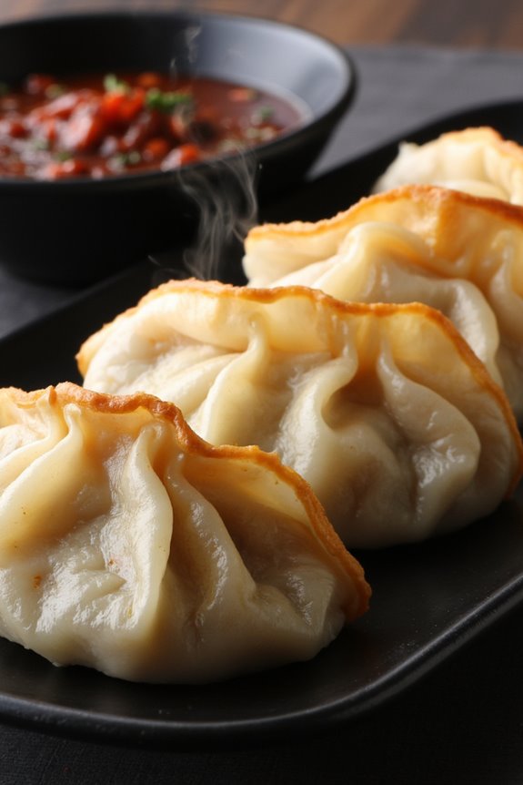 savory pork cabbage dumplings