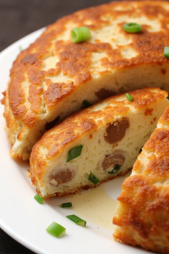 savory steamed turnip cake