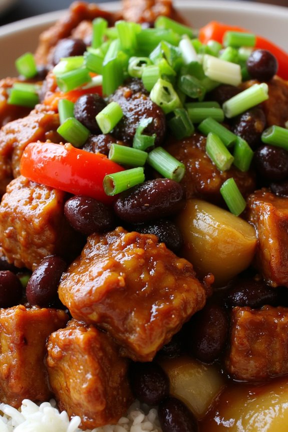 savory stewed pork dish
