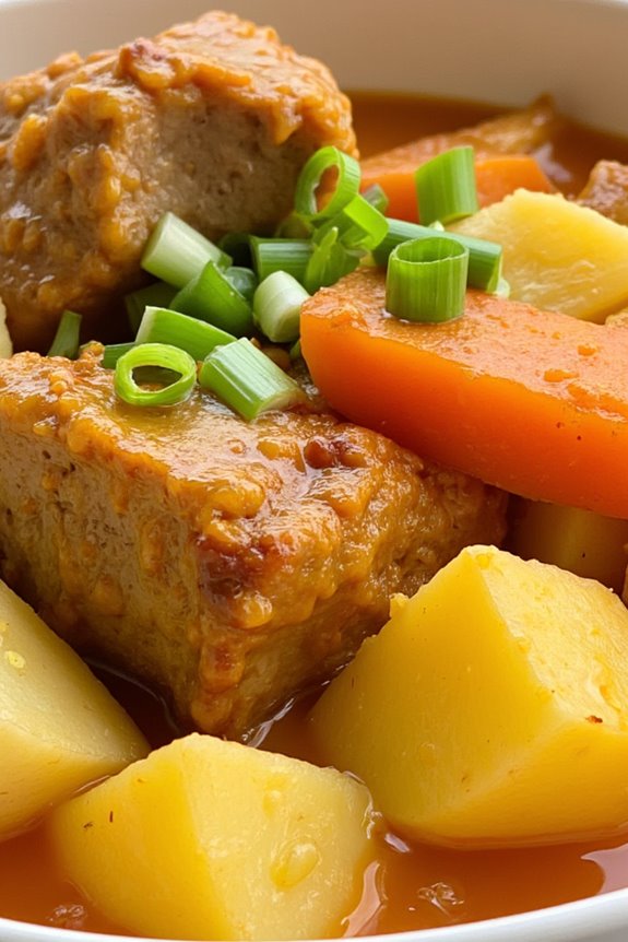 savory sweet pork curry delight