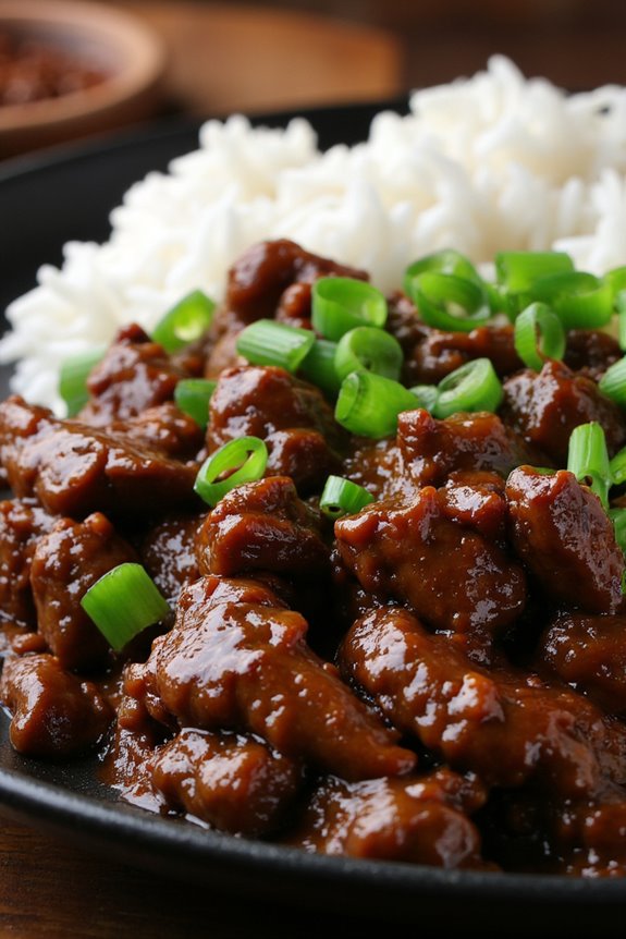savory tender beef stir fry