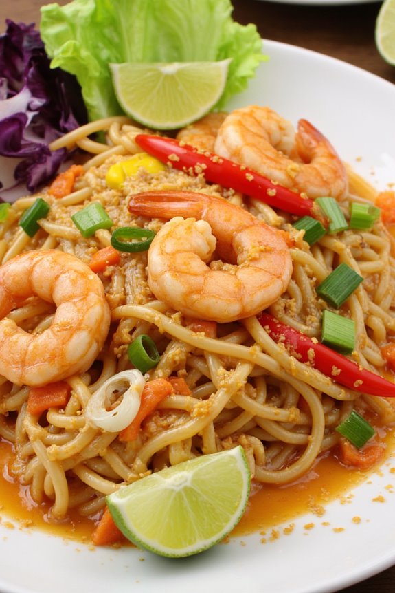 shrimp pancit bihon delight