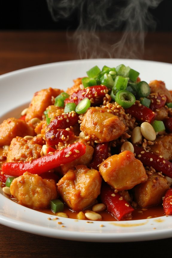 sichuan stir fry chicken delight