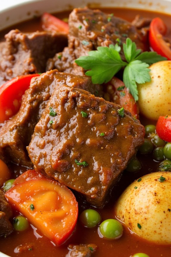 smoky bbq kaldereta delight