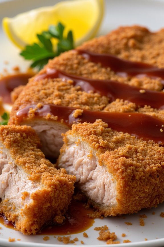 smoky sweet pork katsu