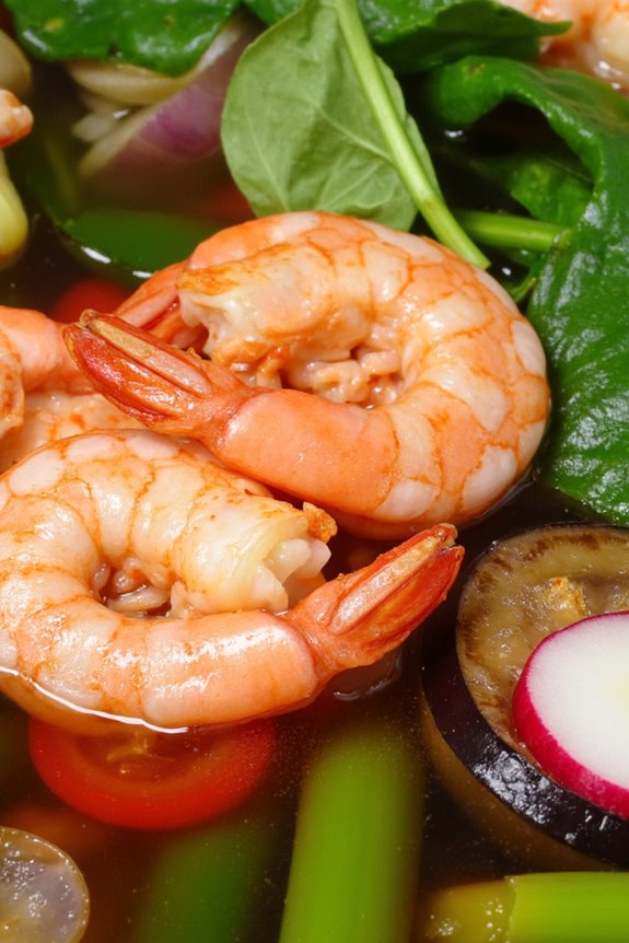 sour shrimp soup delight