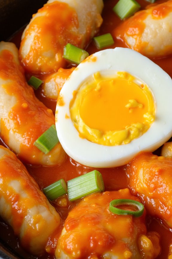 spicy chewy rice cakes