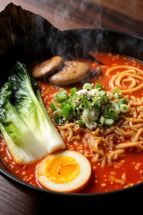 spicy chicken ramen delight