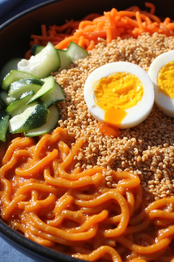 spicy cold noodle delight