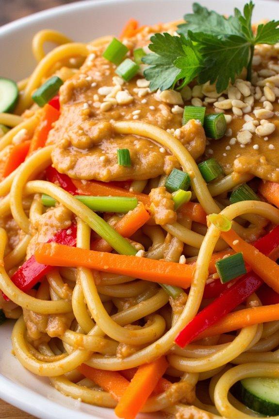 spicy creamy versatile noodle dish