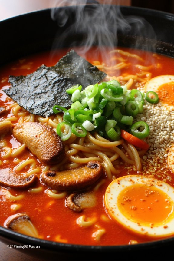 spicy customizable ramen delight