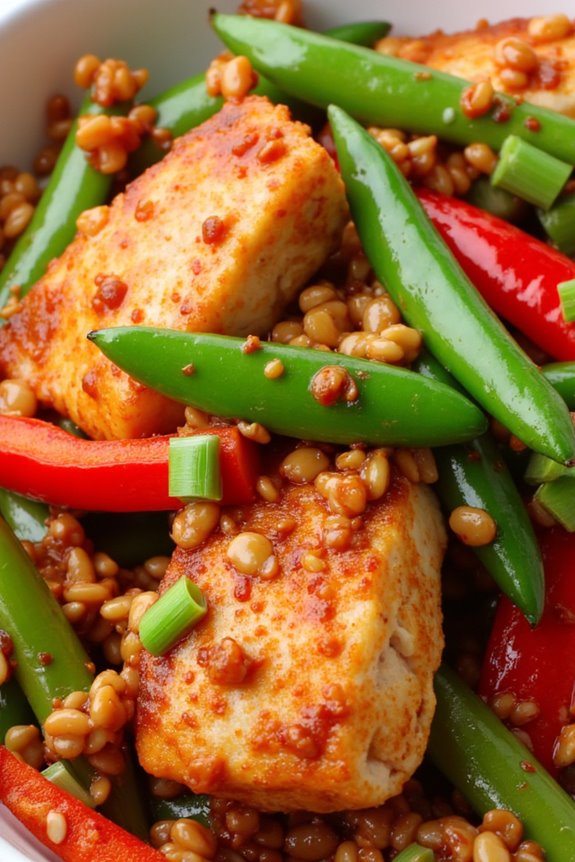 spicy fish stir fry delight