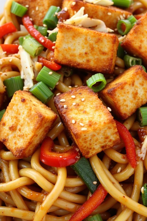 spicy flavorful customizable noodle dish
