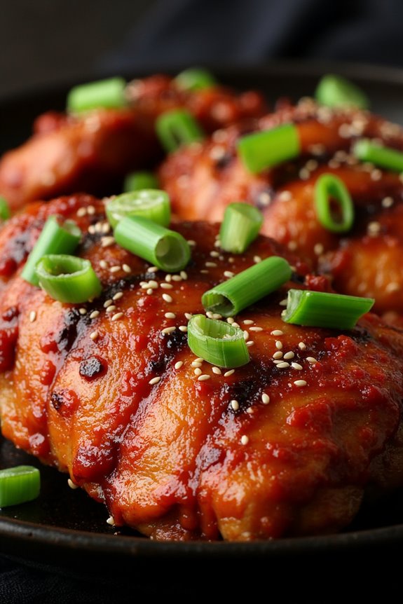 spicy korean grilled chicken