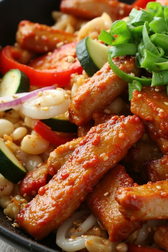 spicy quick flavorful stir fry