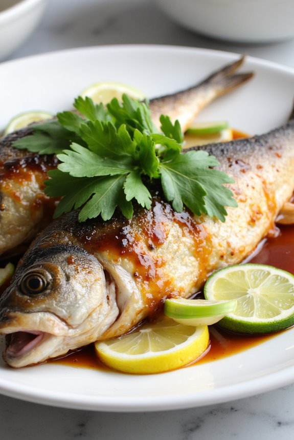 steamed fish symbolizes prosperity